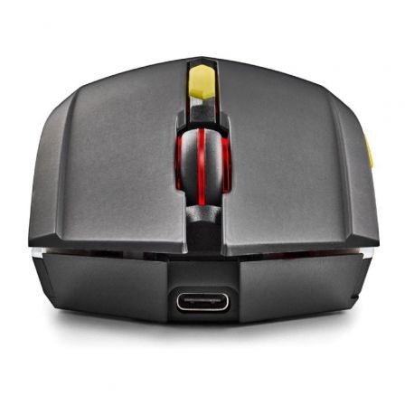 Ngs GMX-200 Ratón Inalámbrico Gaming 3200 DPI 7 Botones LED Negro